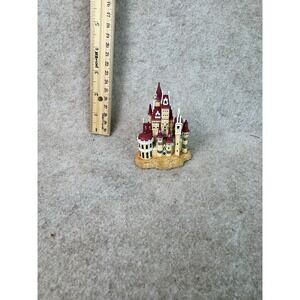 Disney Hallmark 2002 Castle Miniature Figurine Collectible Display